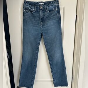 Good American Straight Leg Jeans